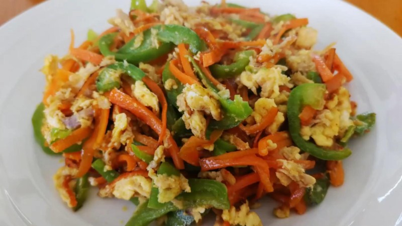 bell pepper carrot saute